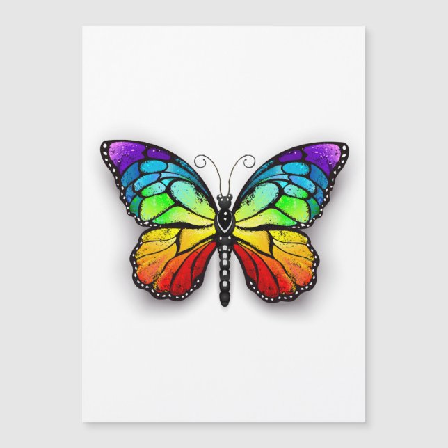 Rainbow butterfly Monarch (Framsida)
