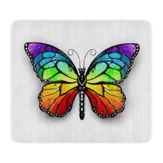 Rainbow butterfly Monarch (Framsidan)