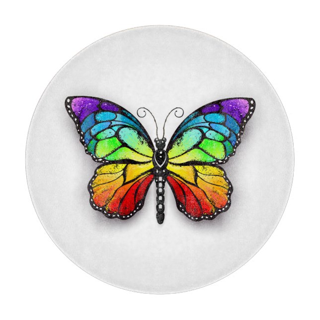 Rainbow butterfly Monarch (Framsidan)