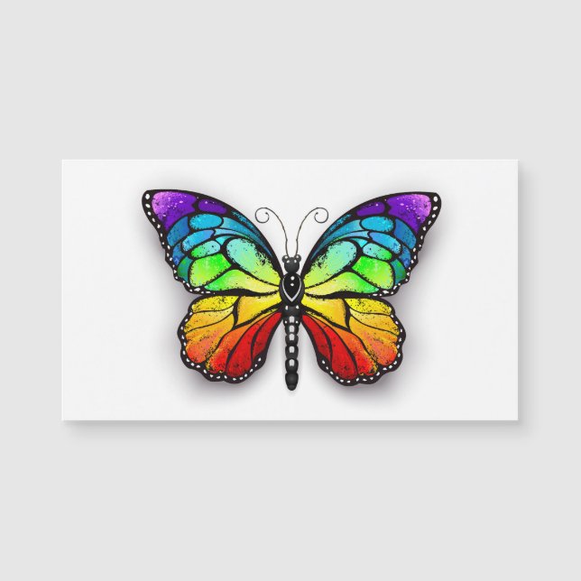 Rainbow butterfly Monarch (Framsida)