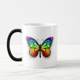 Rainbow butterfly Monarch Magisk Mugg