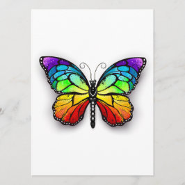 Rainbow butterfly Monarch Meny