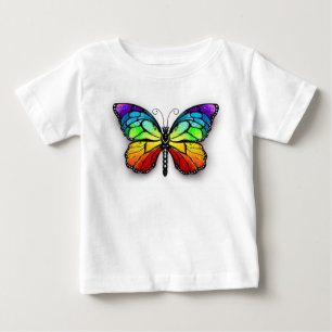 Rainbow butterfly Monarch T Shirt