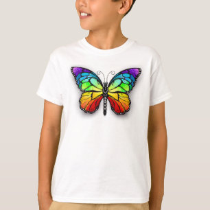 Rainbow butterfly Monarch T Shirt