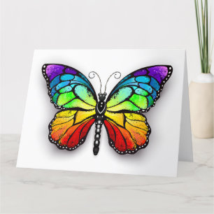 Rainbow butterfly Monarch Tack Kort