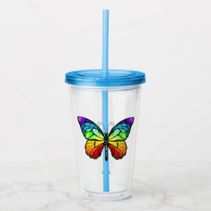 Rainbow butterfly Monarch Take Away Mugg