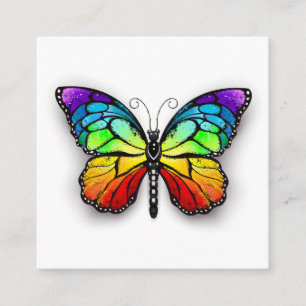 Rainbow butterfly Monarch Tilläggskort