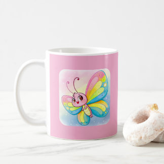 Rainbow Butterfly Mugg