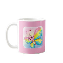Rainbow Butterfly Mugg