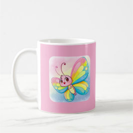 Rainbow Butterfly Mugg