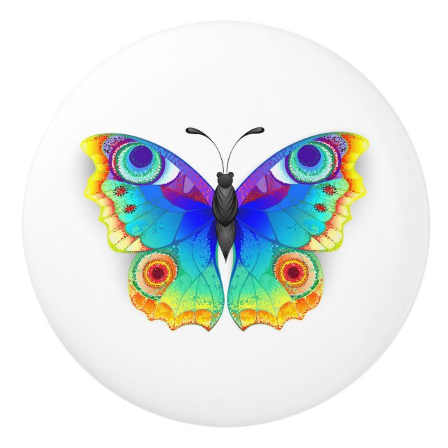 Rainbow Butterfly Peacock Eye Knopp (Framsidan)