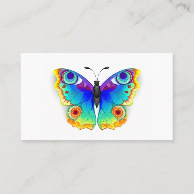 Rainbow Butterfly Peacock Öga (Framsida)