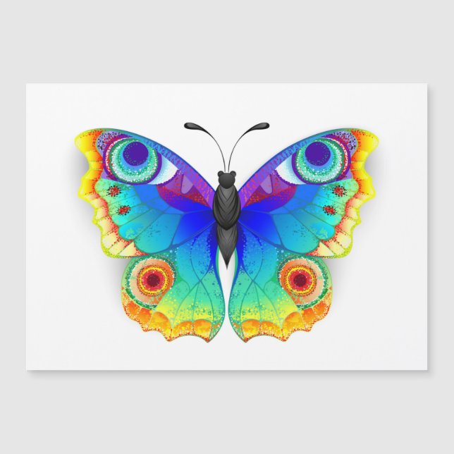 Rainbow Butterfly Peacock Öga (Framsida)