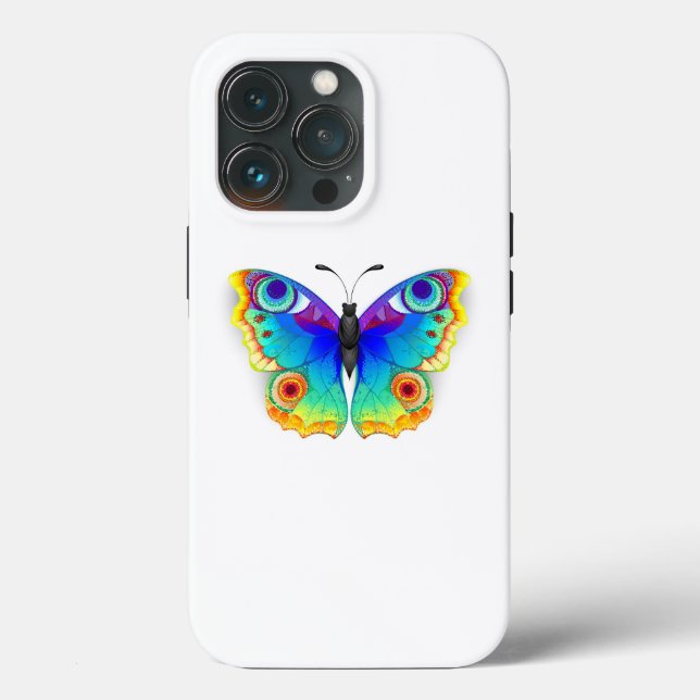 Rainbow Butterfly Peacock Öga (Baksida )