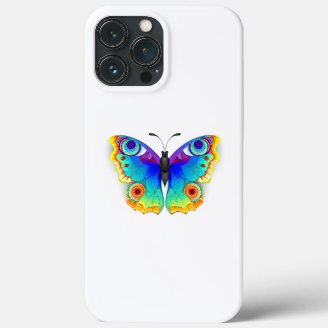 Rainbow Butterfly Peacock Öga (Baksida)