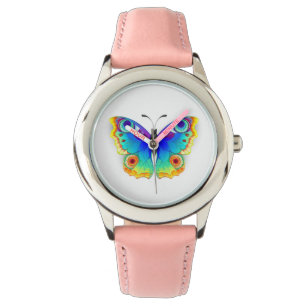 Rainbow Butterfly Peacock Öga Armbandsur