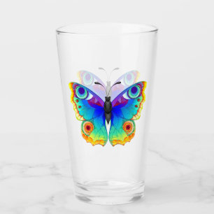Rainbow Butterfly Peacock Öga Glaskopp