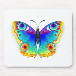 Rainbow Butterfly Peacock Öga Musmatta