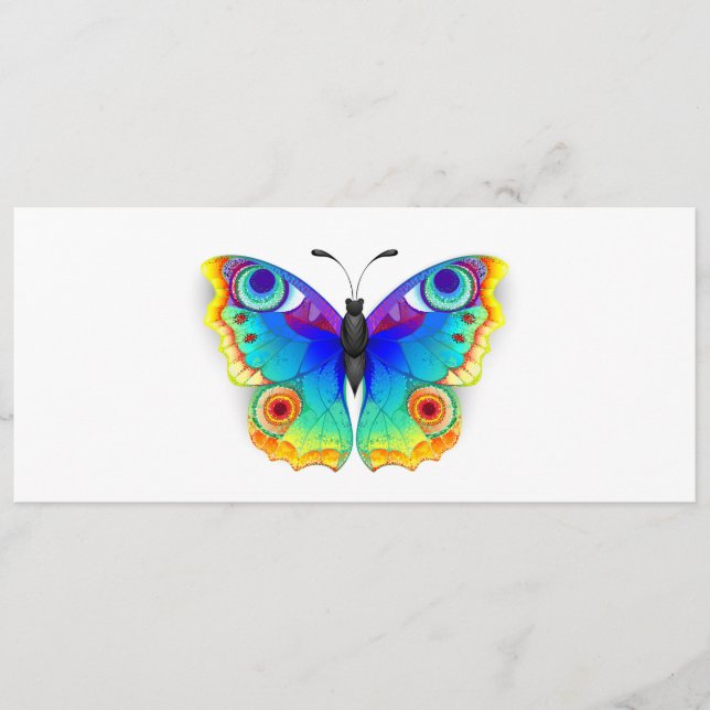 Rainbow Butterfly Peacock Öga Program (Framsida)