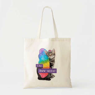 Rainbow Butterfly Prinsessan Kitten Tygkasse
