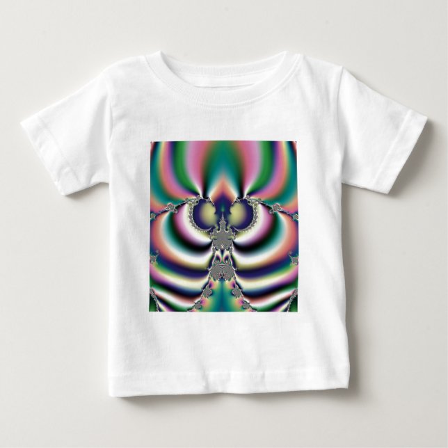 Rainbow Butterfly Tee Shirt (Framsida)