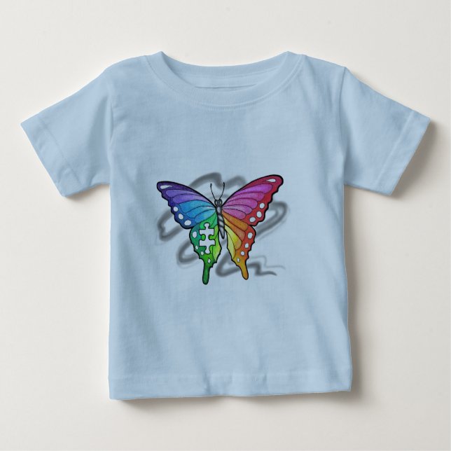 Rainbow Butterfly Tröja (Framsida)