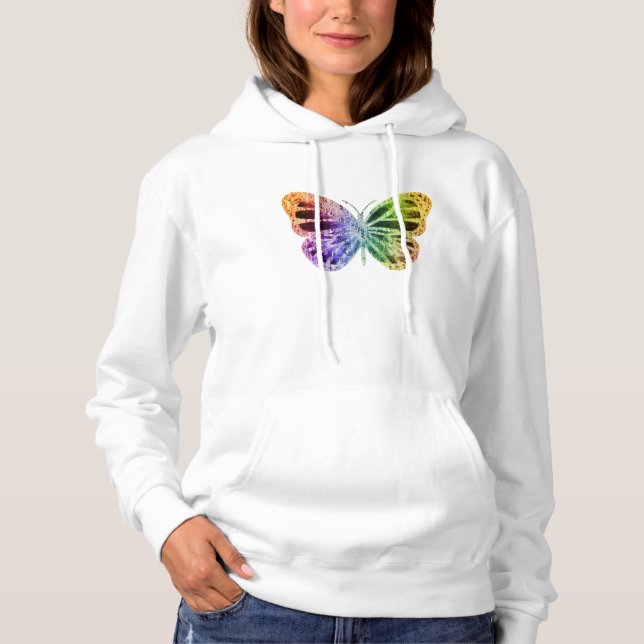 Rainbow Butterfly Tröja (Framsida)