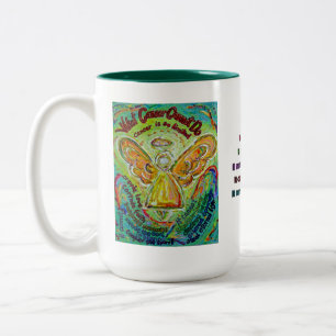 Rainbow Cancer Angel Mugg