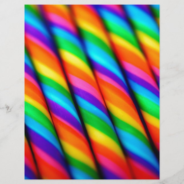 Rainbow Candy cane (Framsida)