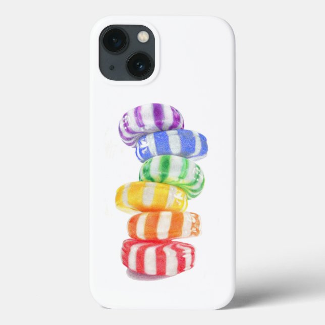 RAINBOW CANDY iPhone 13 Fodral (Baksida)