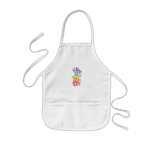 RAINBOW CANDY Kids' Apron Barnförkläde