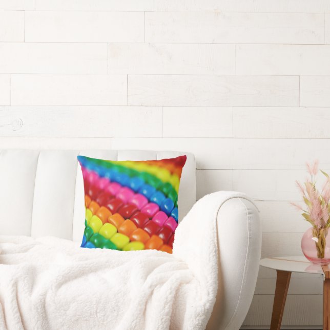 Rainbow Candy Kudde (Soffa)