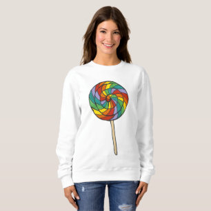 Rainbow Candy LGBT Pride Lollipop Sweatshirt Tee Shirt