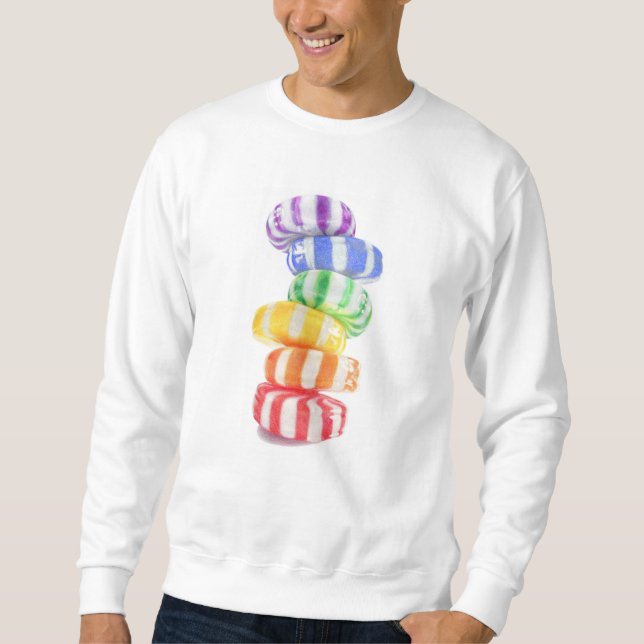 RAINBOW CANDY Manar Basic Sweatshirt (Framsida)