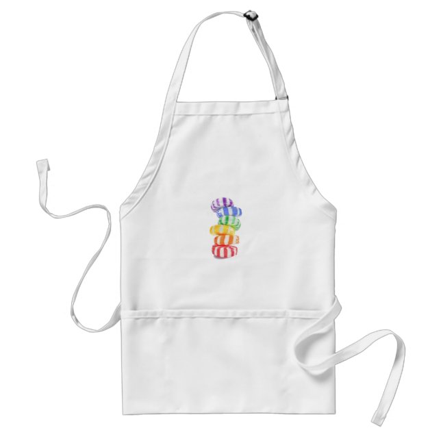 RAINBOW CANDY Standard Apron Förkläde (Framsidan)