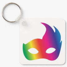 Rainbow Carnival Mask