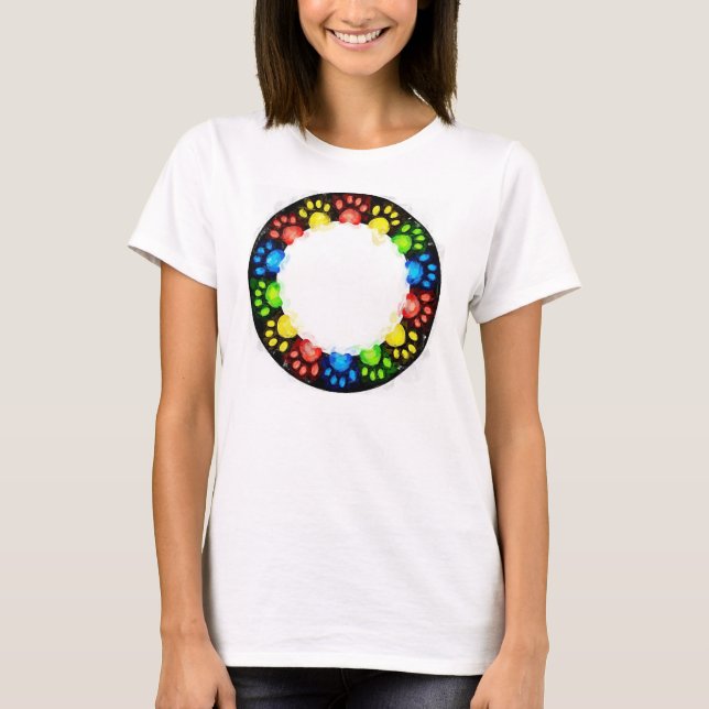Rainbow Cat tass Tee Shirt (Framsida)
