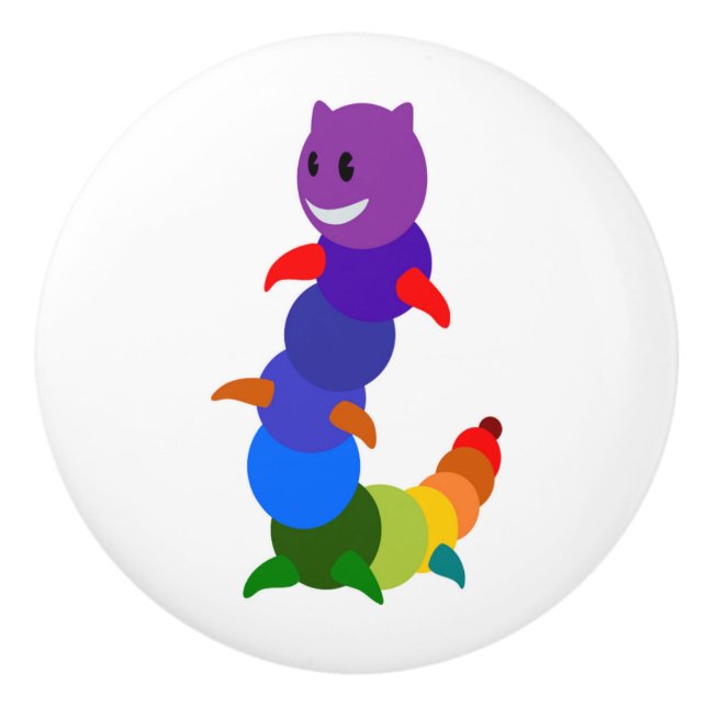 RAINBOW CATERPILLAR KNOPP (Framsidan)