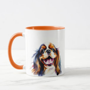 Rainbow Cavalier Kung Charles Spain Mugg