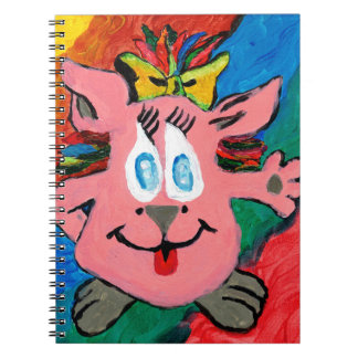 Rainbow Character Photo Notebook Anteckningsbok