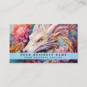 Rainbow Chinese Dragon Visitkort