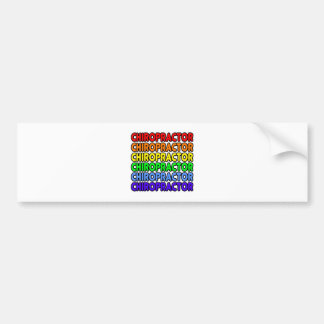 Rainbow Chiropractor Bildekal