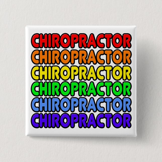 Rainbow Chiropractor Knapp (Framsida)