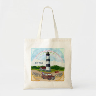 Rainbow Choice Lighthouse tote bag Tygkasse