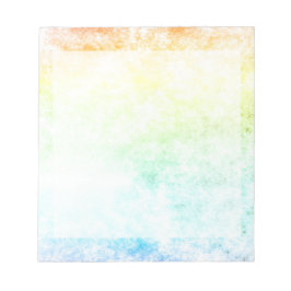 Rainbow Cloud Cloudy Day Anteckningsblock