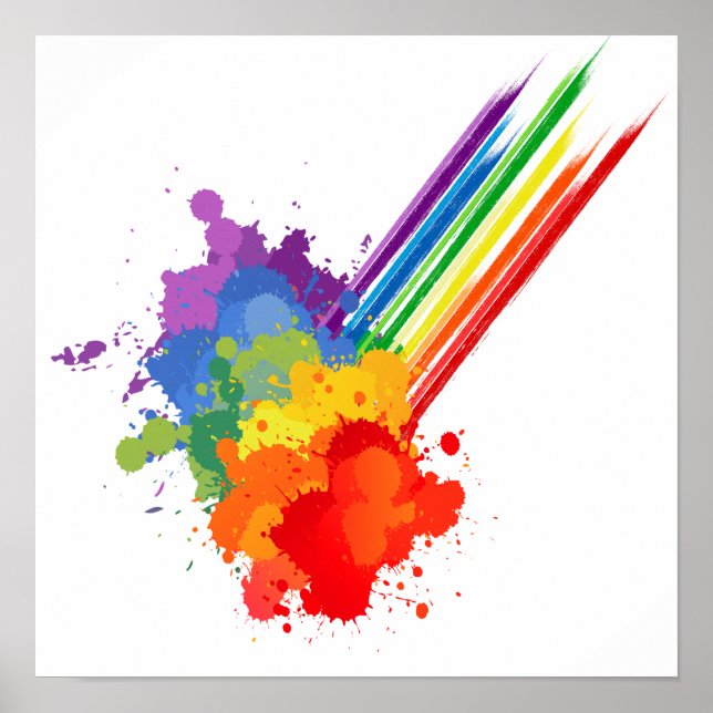 RAINBOW CLOUD -.png Poster (Framsidan)