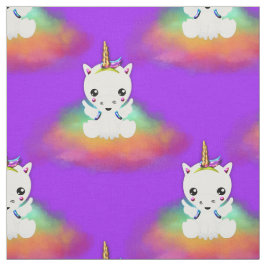 Rainbow Cloud Unicorns on Lila Tyg