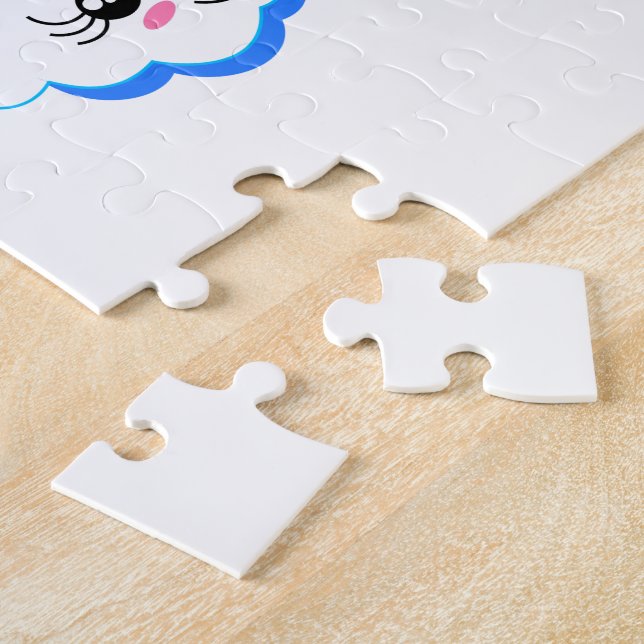 Rainbow Clouds Jigszle Puzzle Pussel (Sidan)