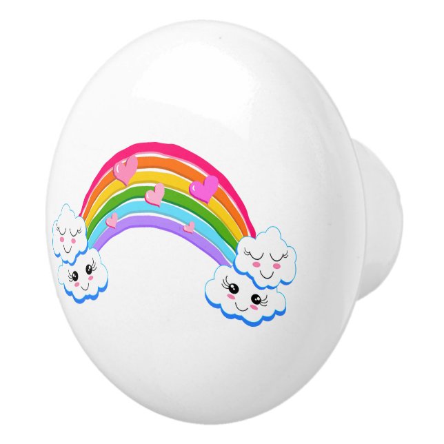Rainbow Clouds Knob Knopp (Höger)
