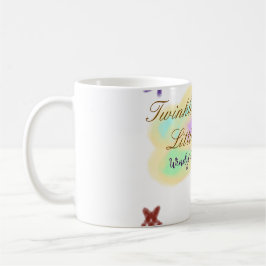 Rainbow clouds twinkle Twinkle Little Star baby Kaffemugg